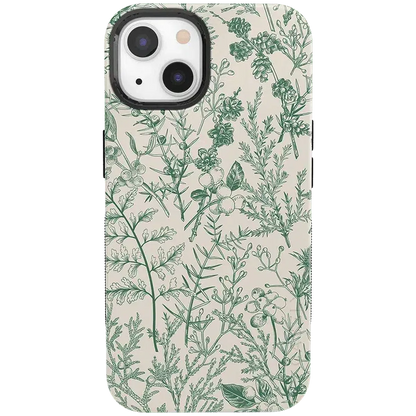 Sage Garden | Green Floral Case