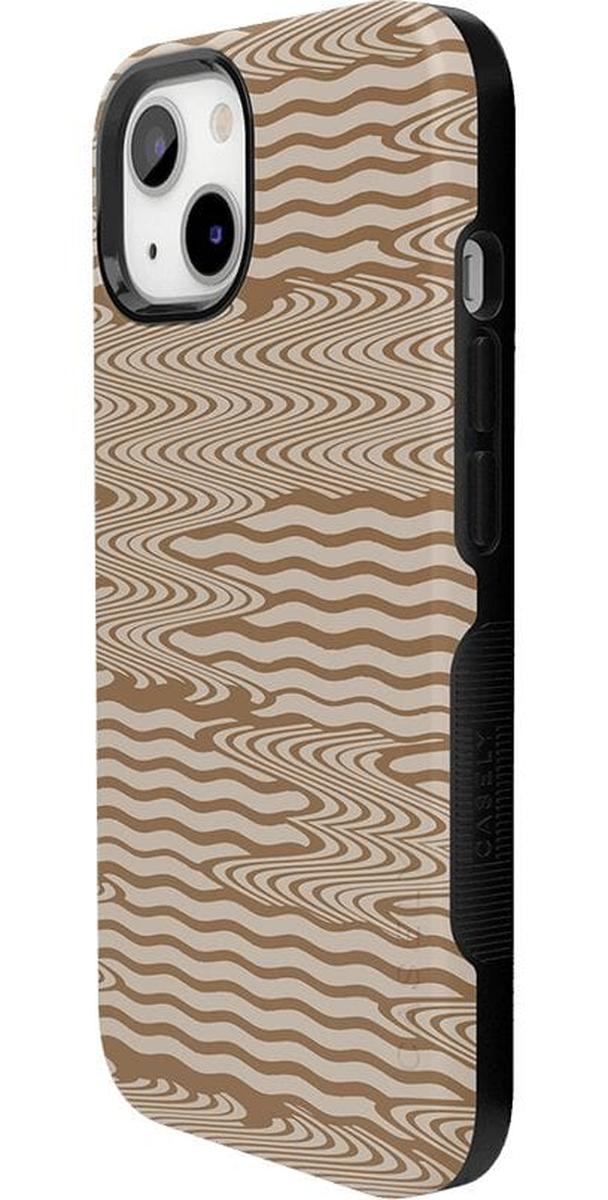 Mocha Ripple | Brown Waves Case