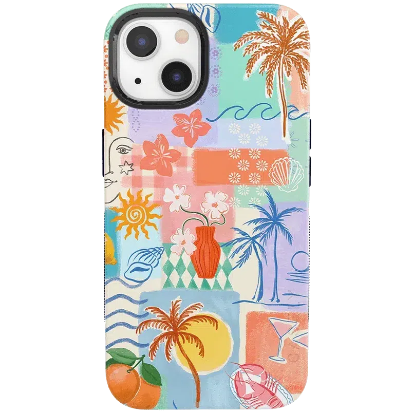Tropical Heat | Beachy Collage Case