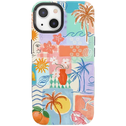 Tropical Heat | Beachy Collage Case