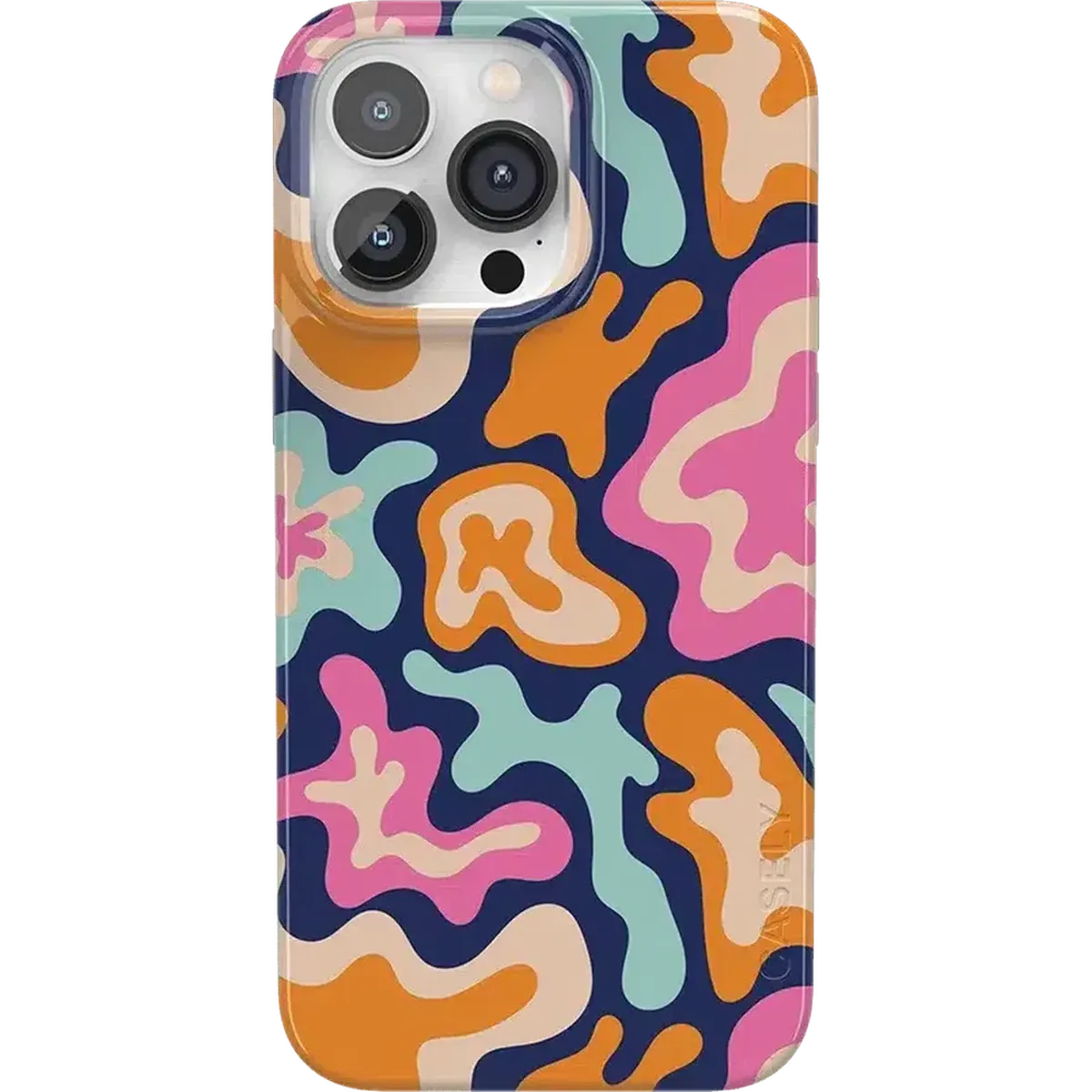 Midnight Color Splash | Abstract Retro Case