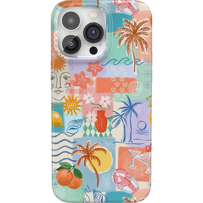 Tropical Heat | Beachy Collage Case