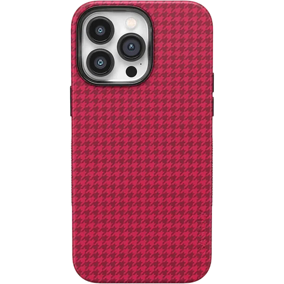 Best Dressed | Red Houndstooth Case
