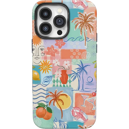 Tropical Heat | Beachy Collage Case
