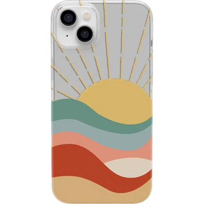 Here Comes the Sun | Colorblock Sunset Case