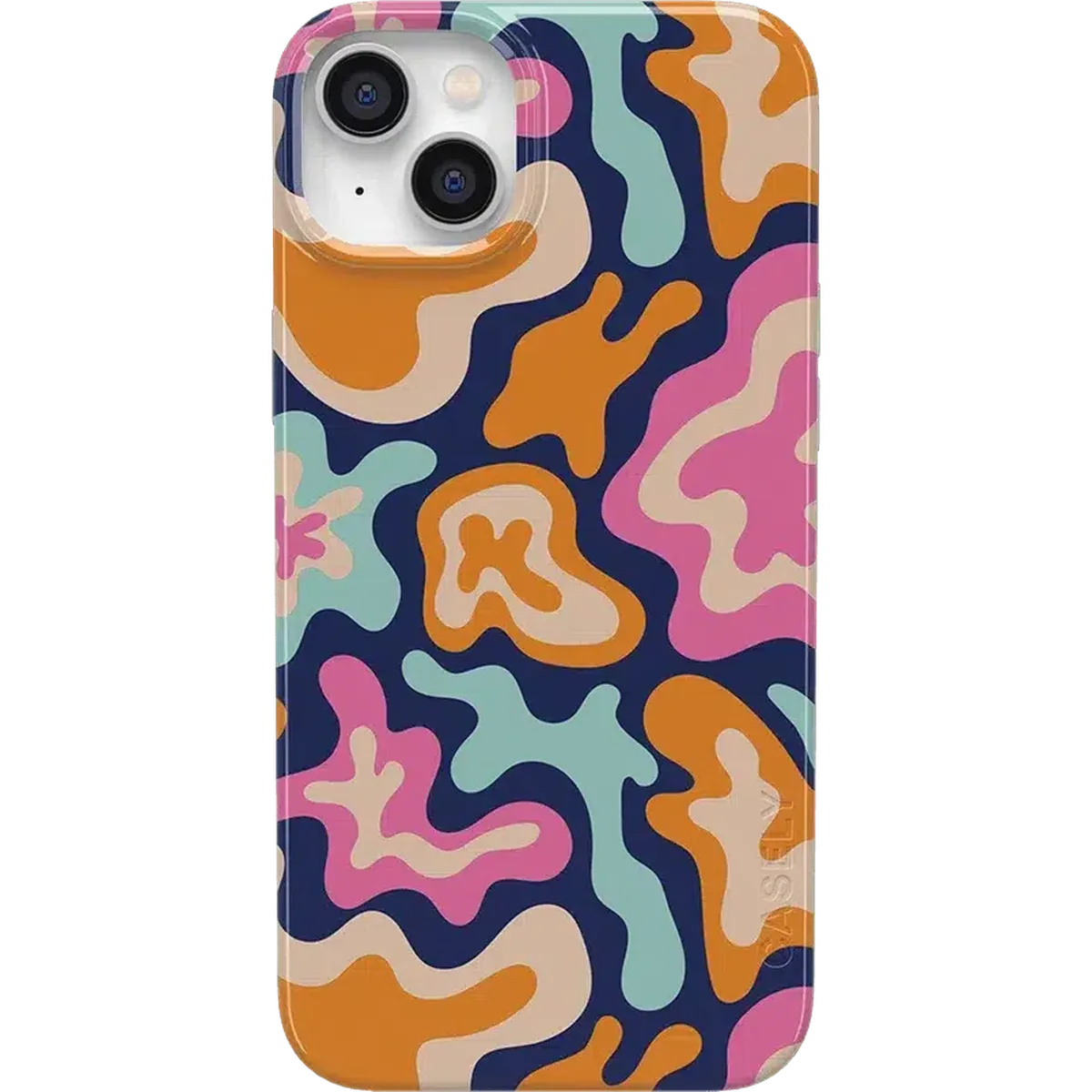 Midnight Color Splash | Abstract Retro Case
