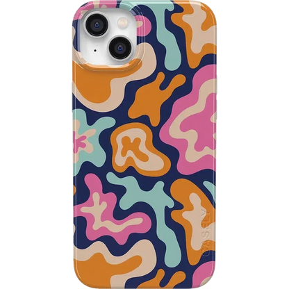 Midnight Color Splash | Abstract Retro Case
