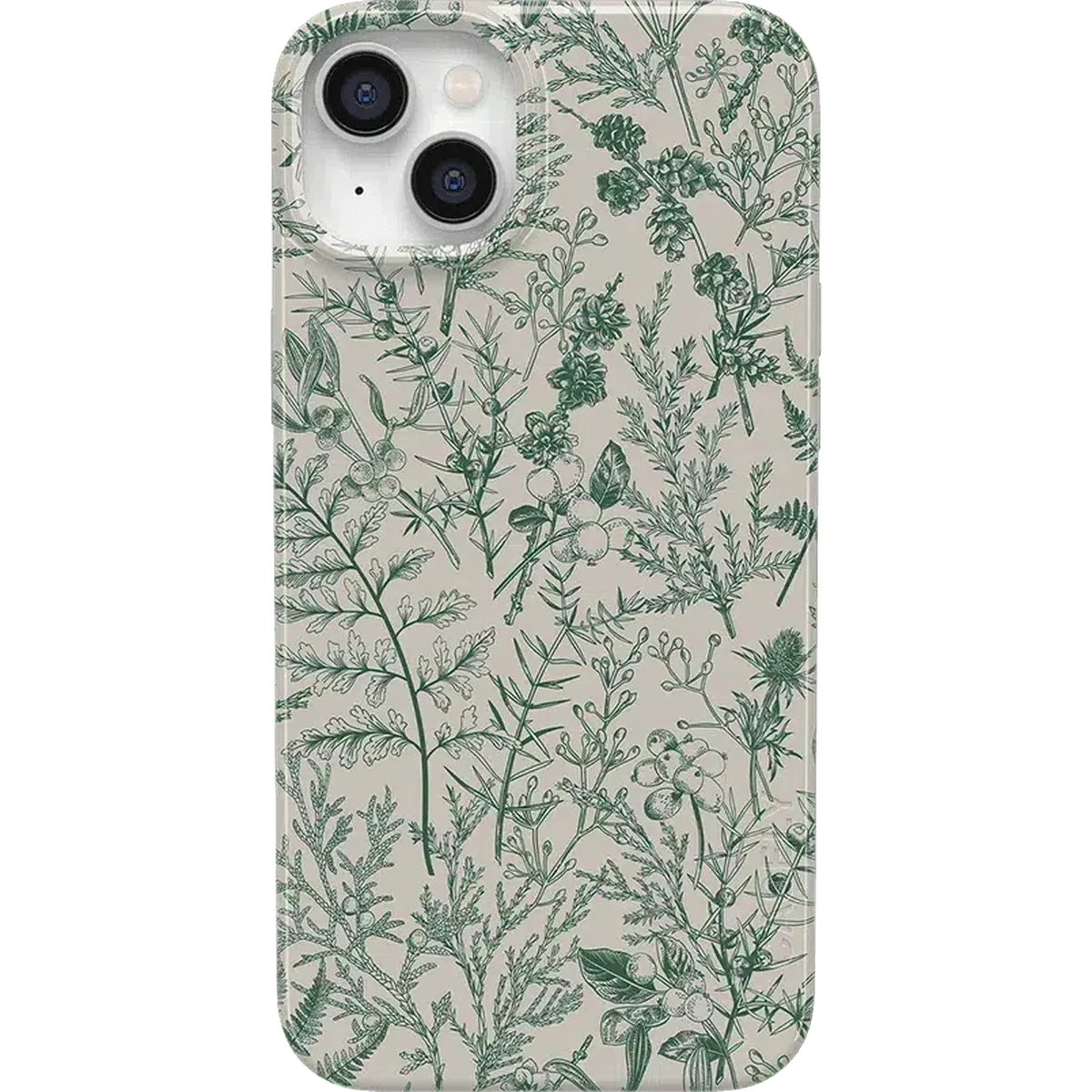 Sage Garden | Green Floral Case