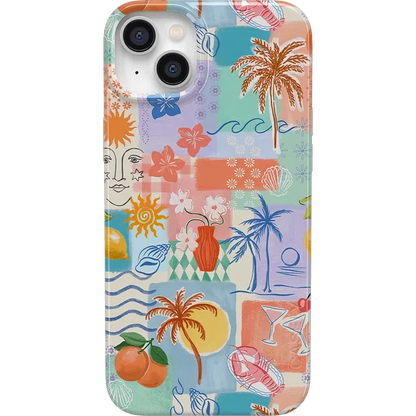 Tropical Heat | Beachy Collage Case