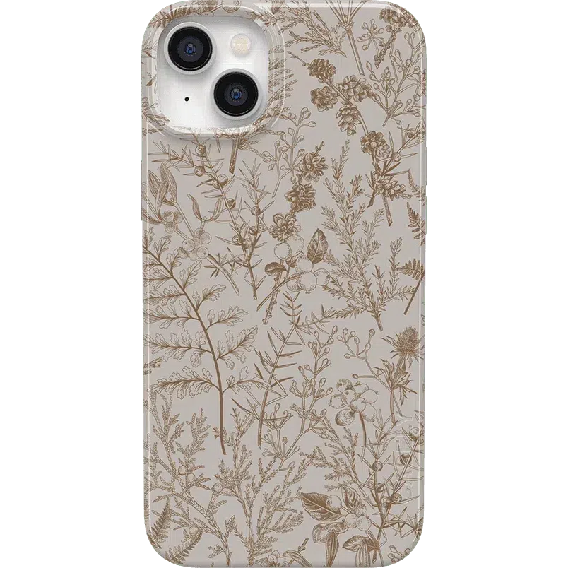 Beige Garden | Neutral Floral Case