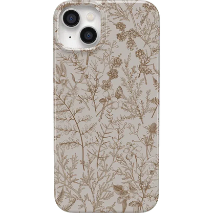 Beige Garden | Neutral Floral Case