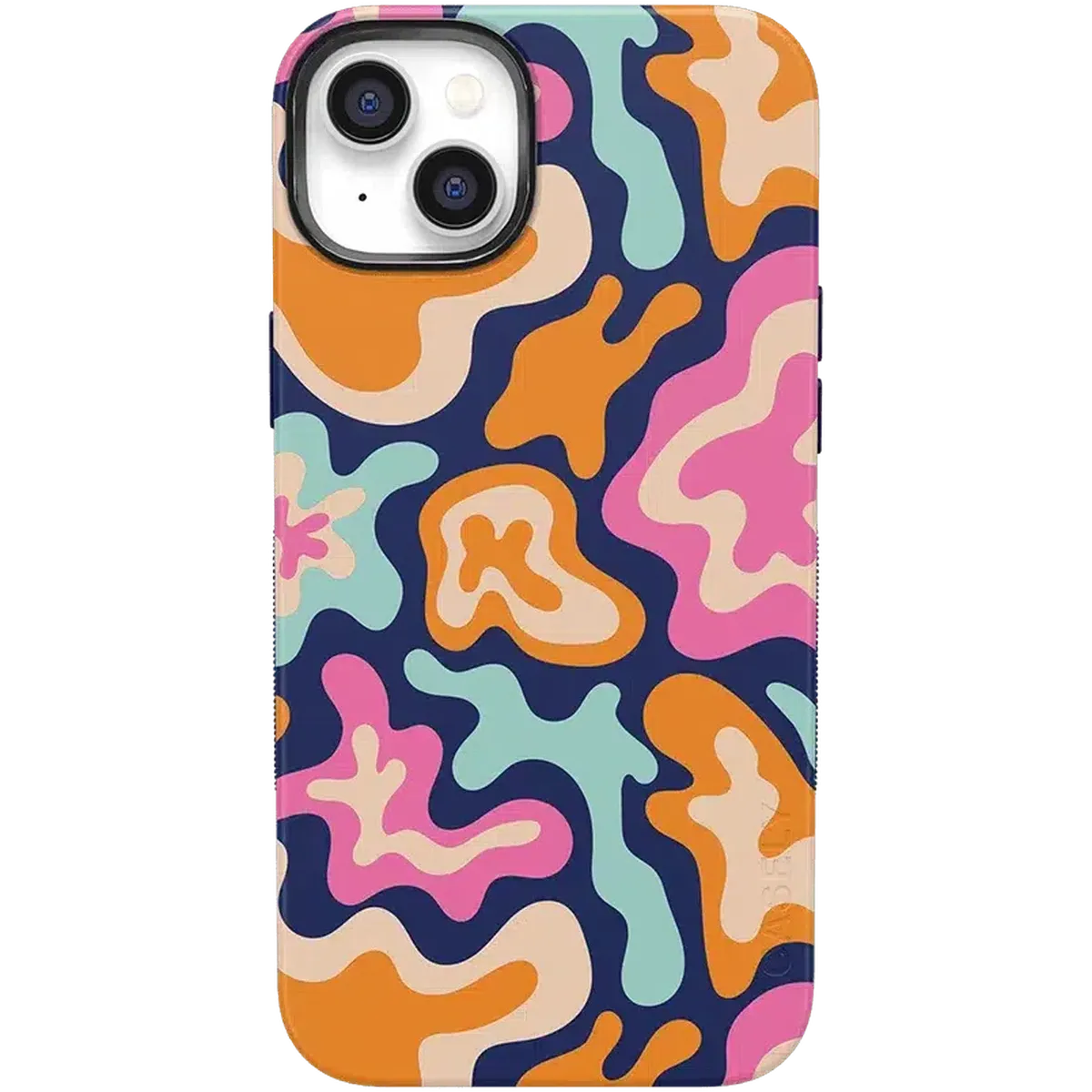 Midnight Color Splash | Abstract Retro Case