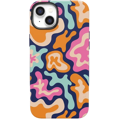 Midnight Color Splash | Abstract Retro Case