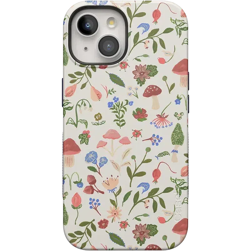 Garden Party | Mushroom Floral Case