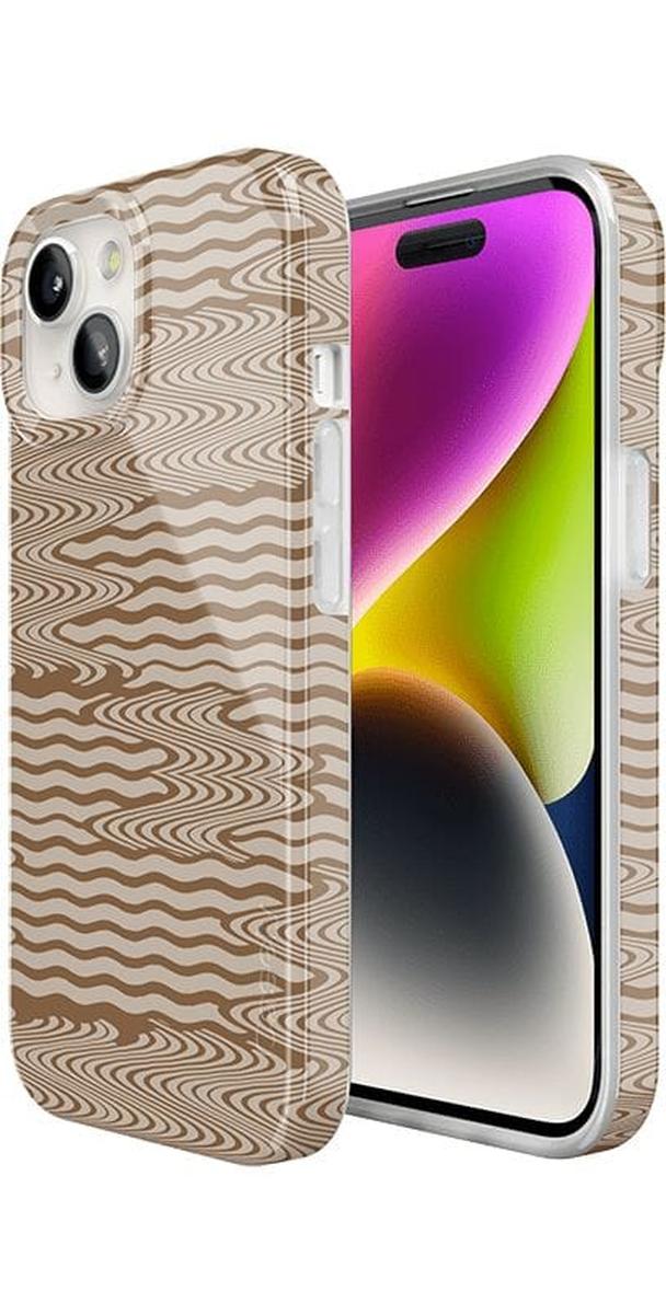 Mocha Ripple | Brown Waves Case