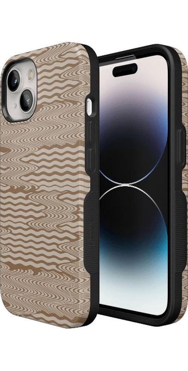 Mocha Ripple | Brown Waves Case