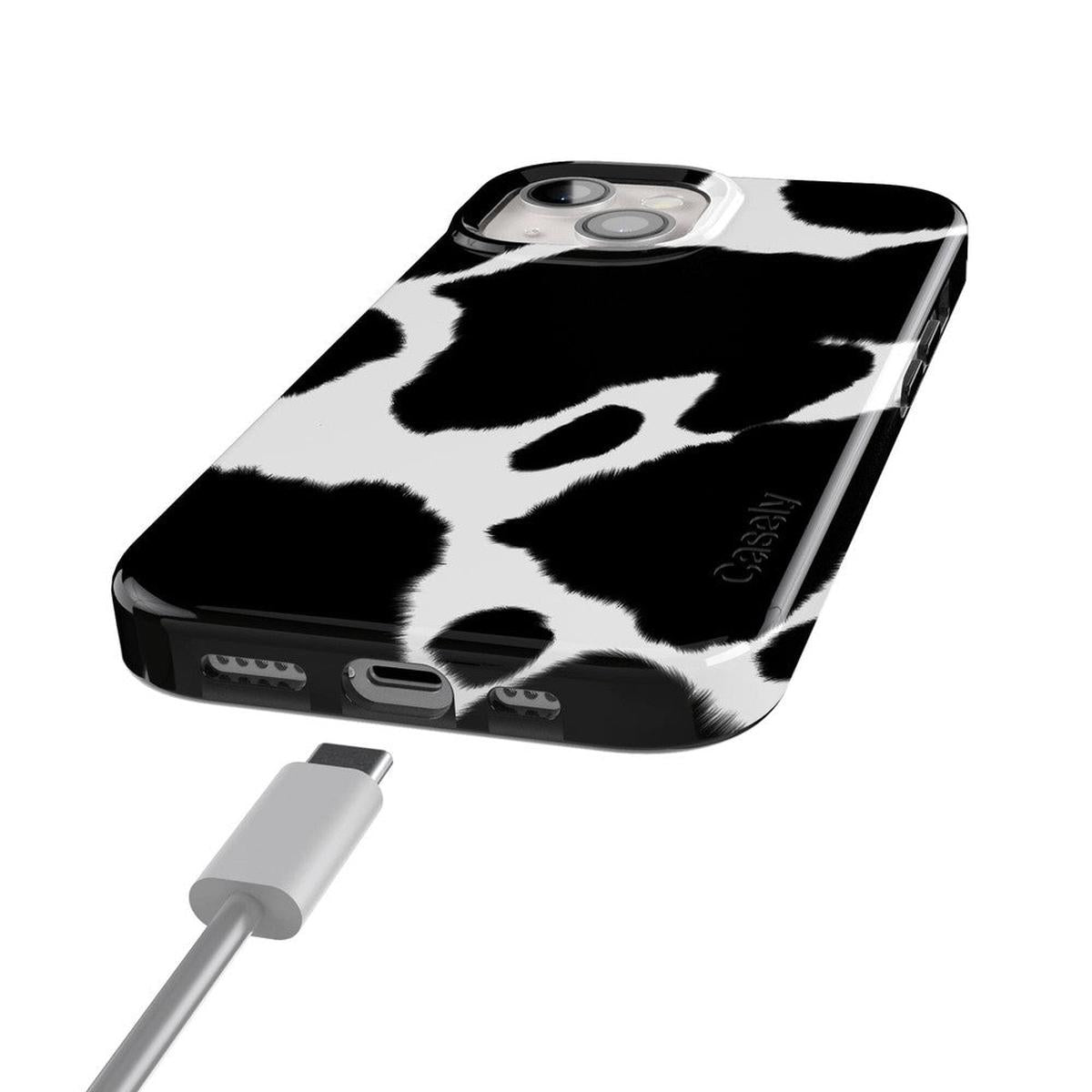 Current MOOd | Cow Print Case