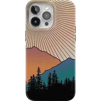 Golden Hour | Mountain Sunset Case