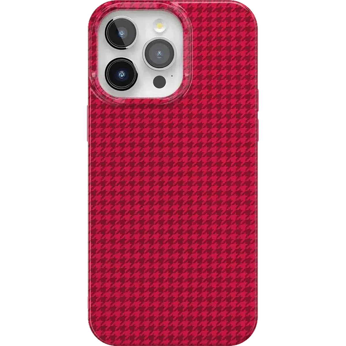 Best Dressed | Red Houndstooth Case