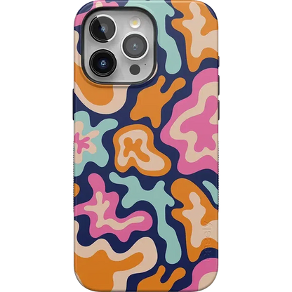 Midnight Color Splash | Abstract Retro Case