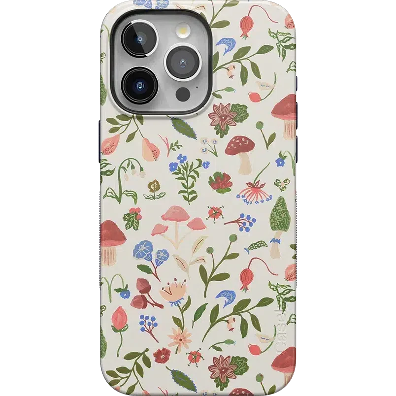 Garden Party | Mushroom Floral Case