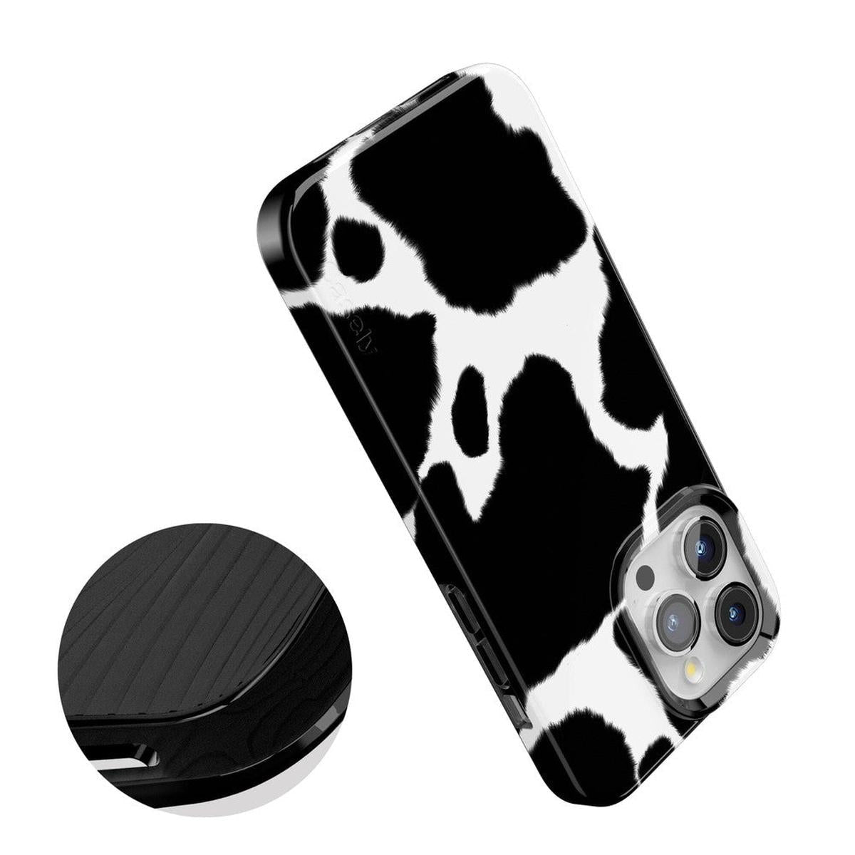 Current MOOd | Cow Print Case