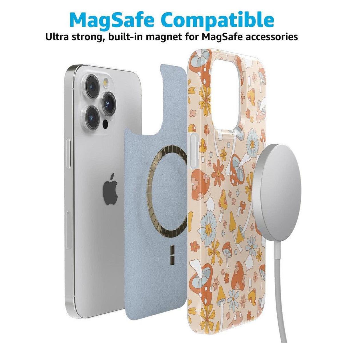 Mushroom Magic | Retro Floral Case