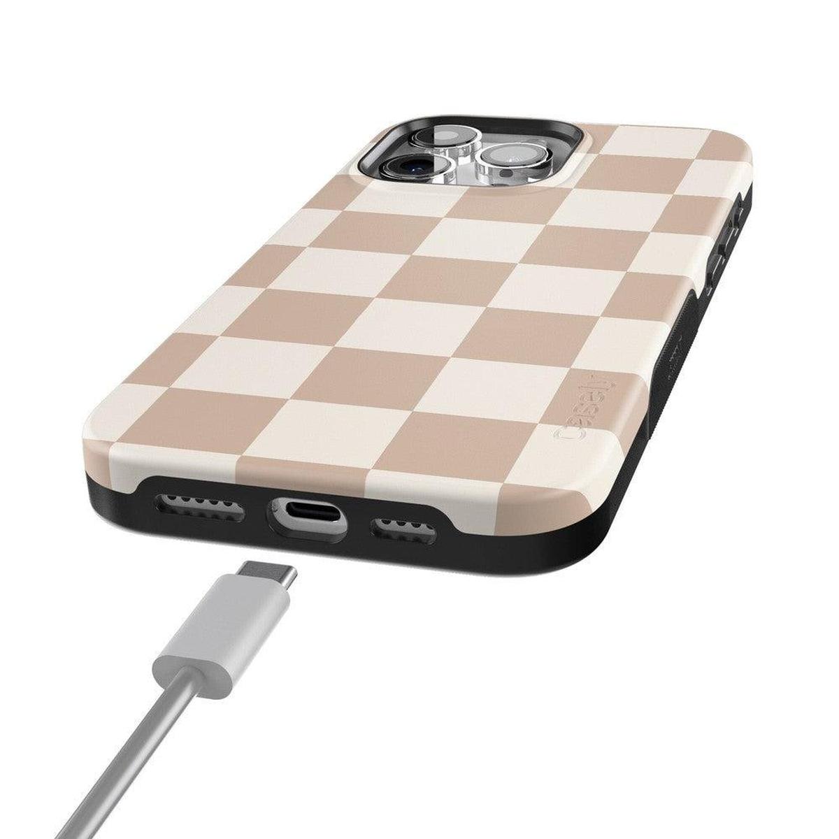 Fit Check | Neutral Checkerboard Case