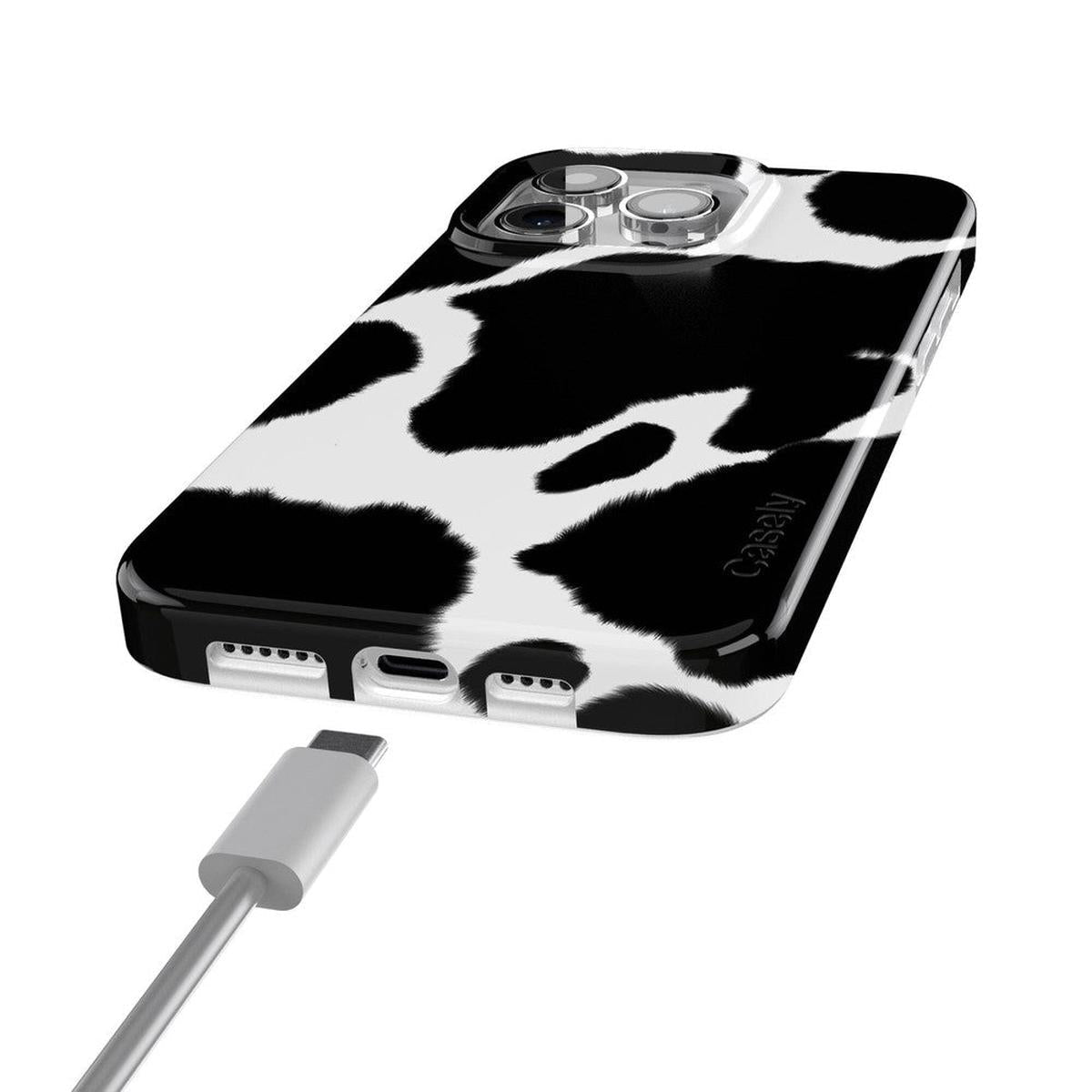 Current MOOd | Cow Print Case