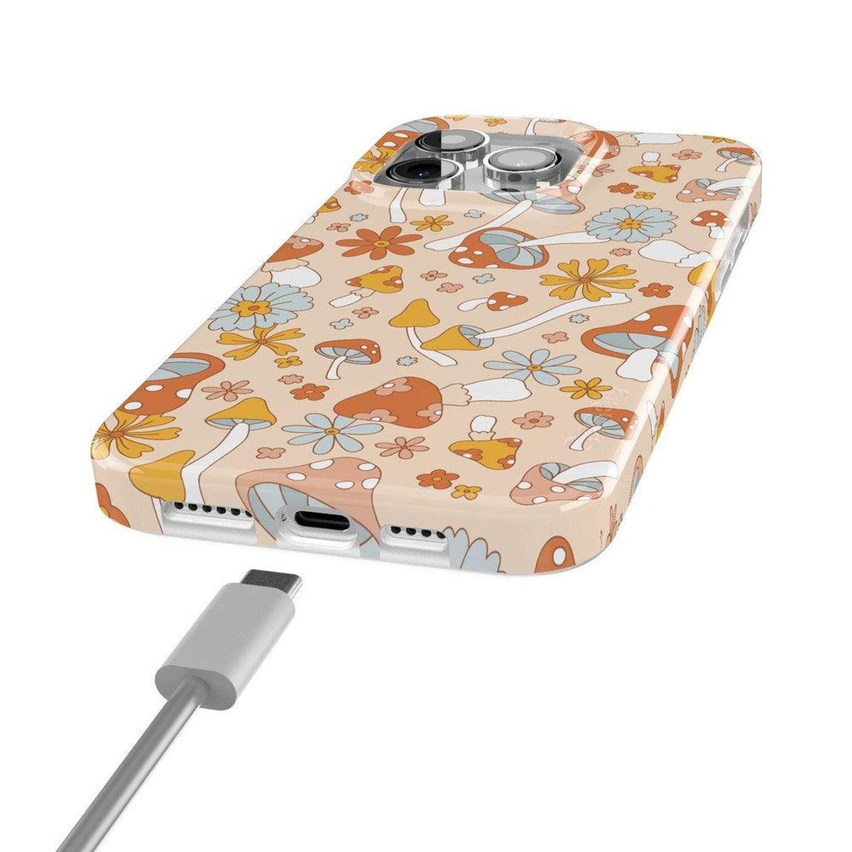 Mushroom Magic | Retro Floral Case