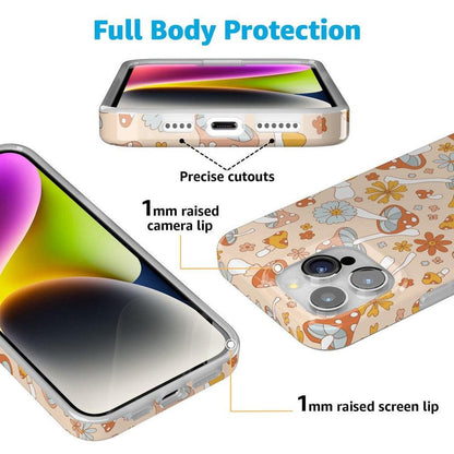 Mushroom Magic | Retro Floral Case