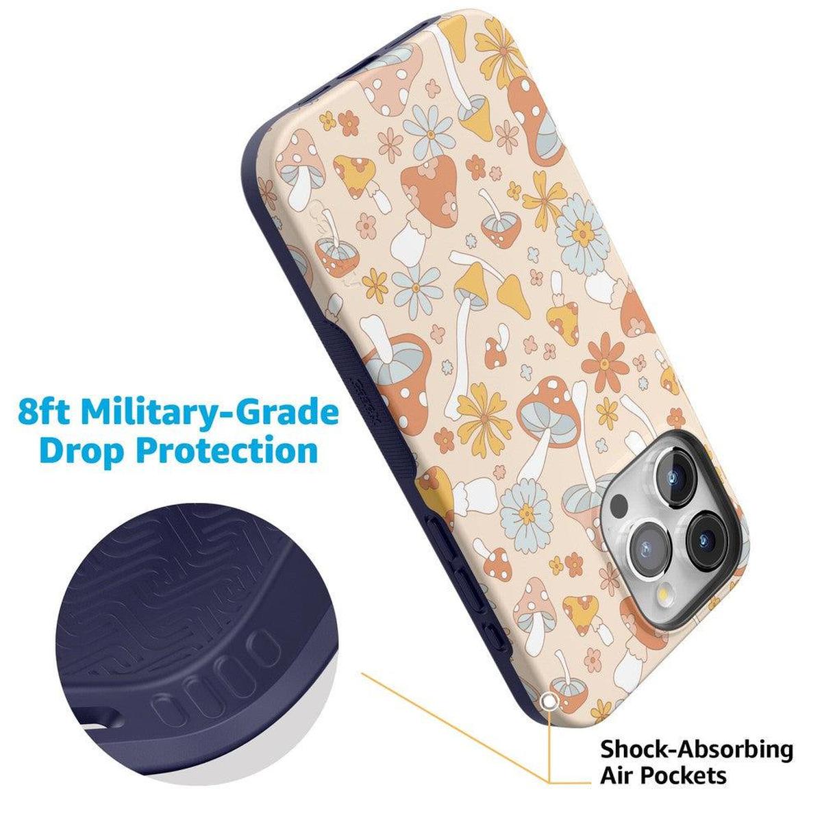 Mushroom Magic | Retro Floral Case