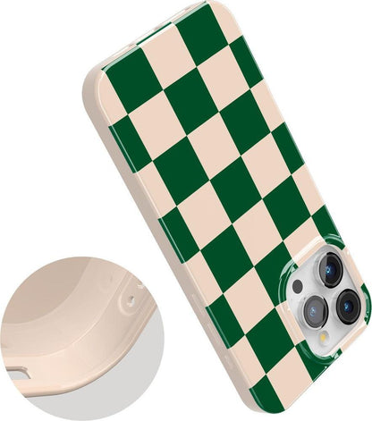 Fit Check | Green Checkerboard Case