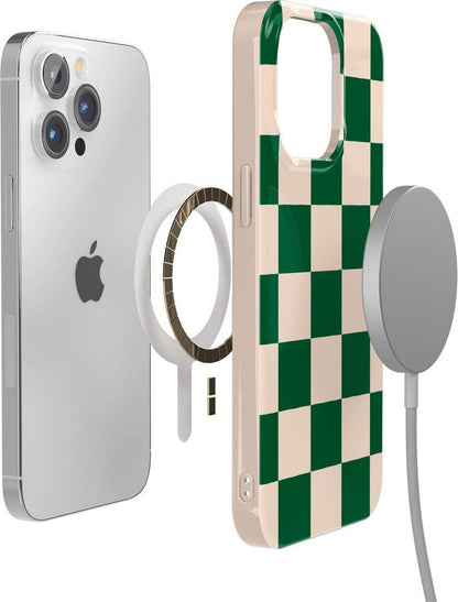 Fit Check | Green Checkerboard Case