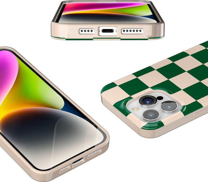 Fit Check | Green Checkerboard Case