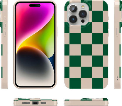 Fit Check | Green Checkerboard Case