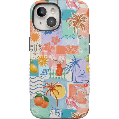 Tropical Heat | Beachy Collage Case
