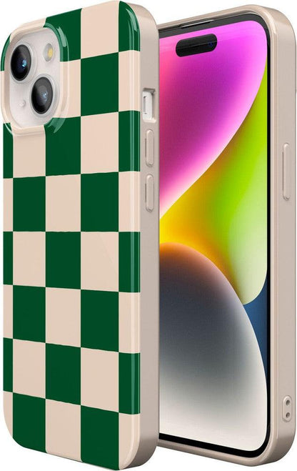 Fit Check | Green Checkerboard Case