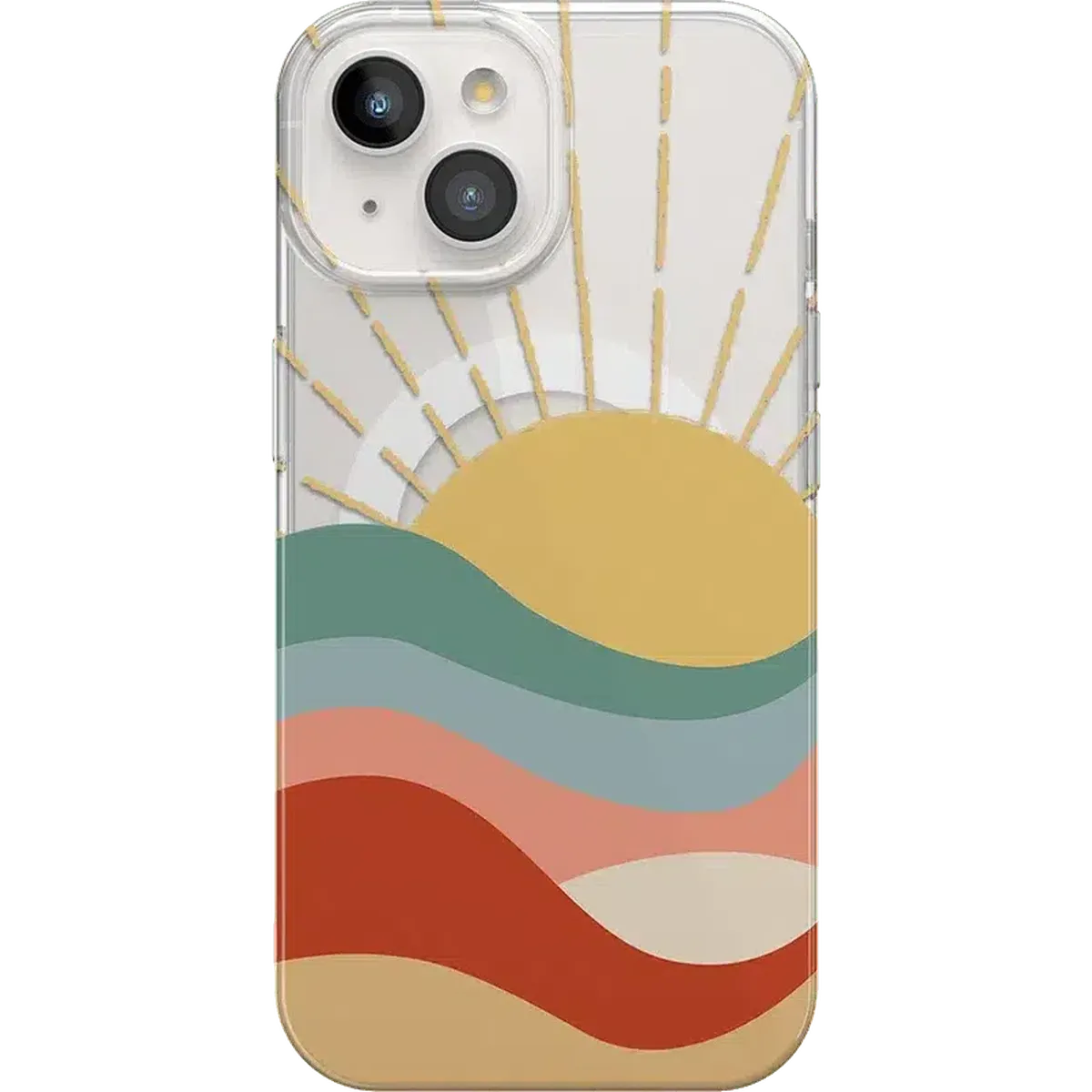 Here Comes the Sun | Colorblock Sunset Case