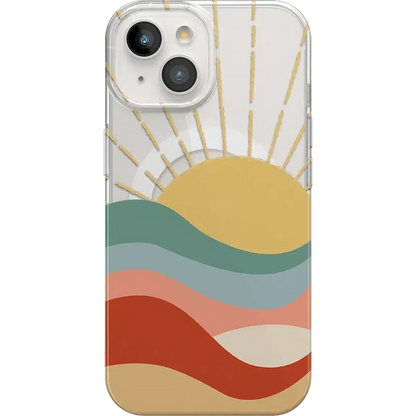 Here Comes the Sun | Colorblock Sunset Case