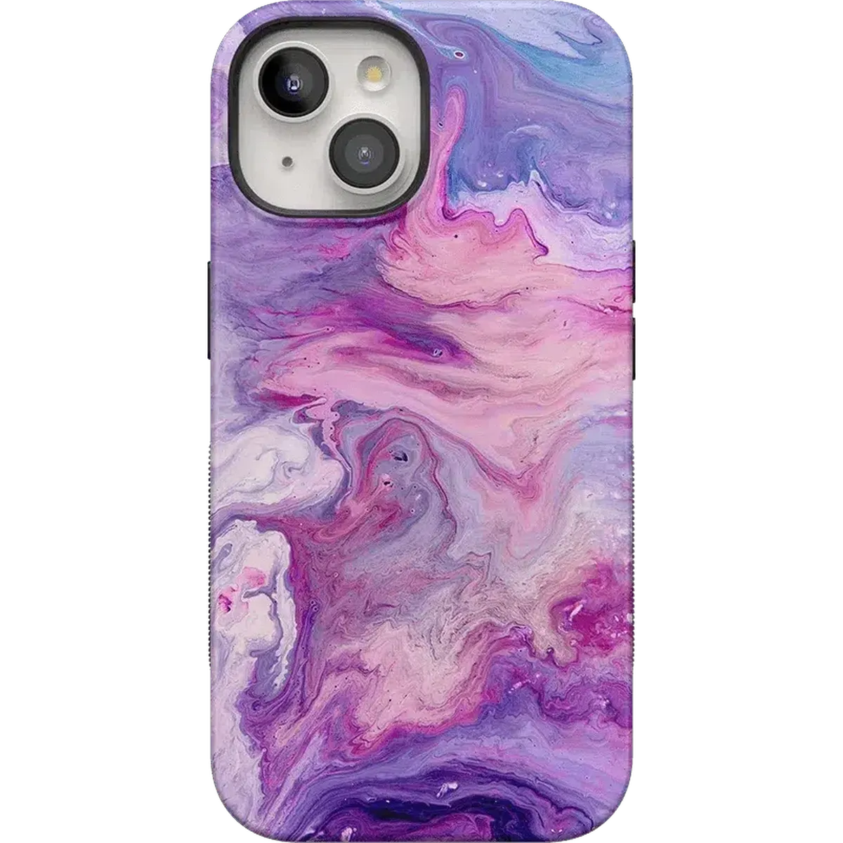 Tie Dying Over You | Purple Marble iPhone Case