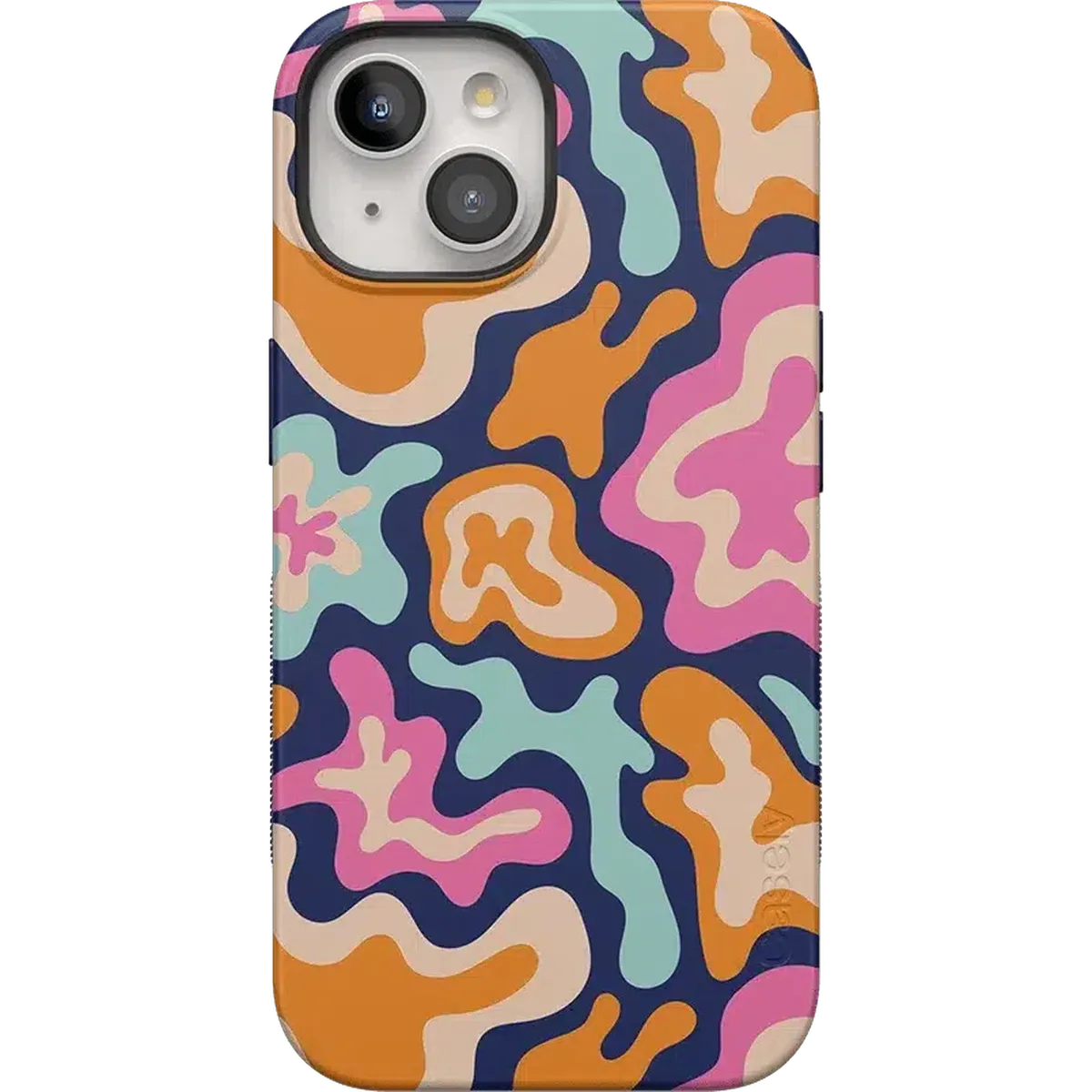Midnight Color Splash | Abstract Retro Case