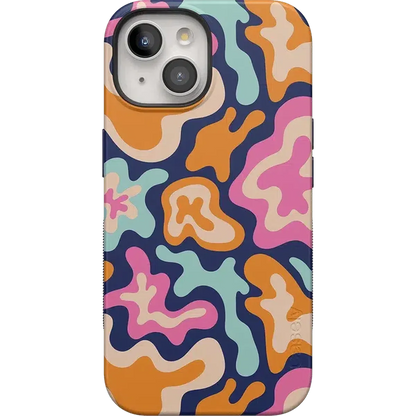 Midnight Color Splash | Abstract Retro Case