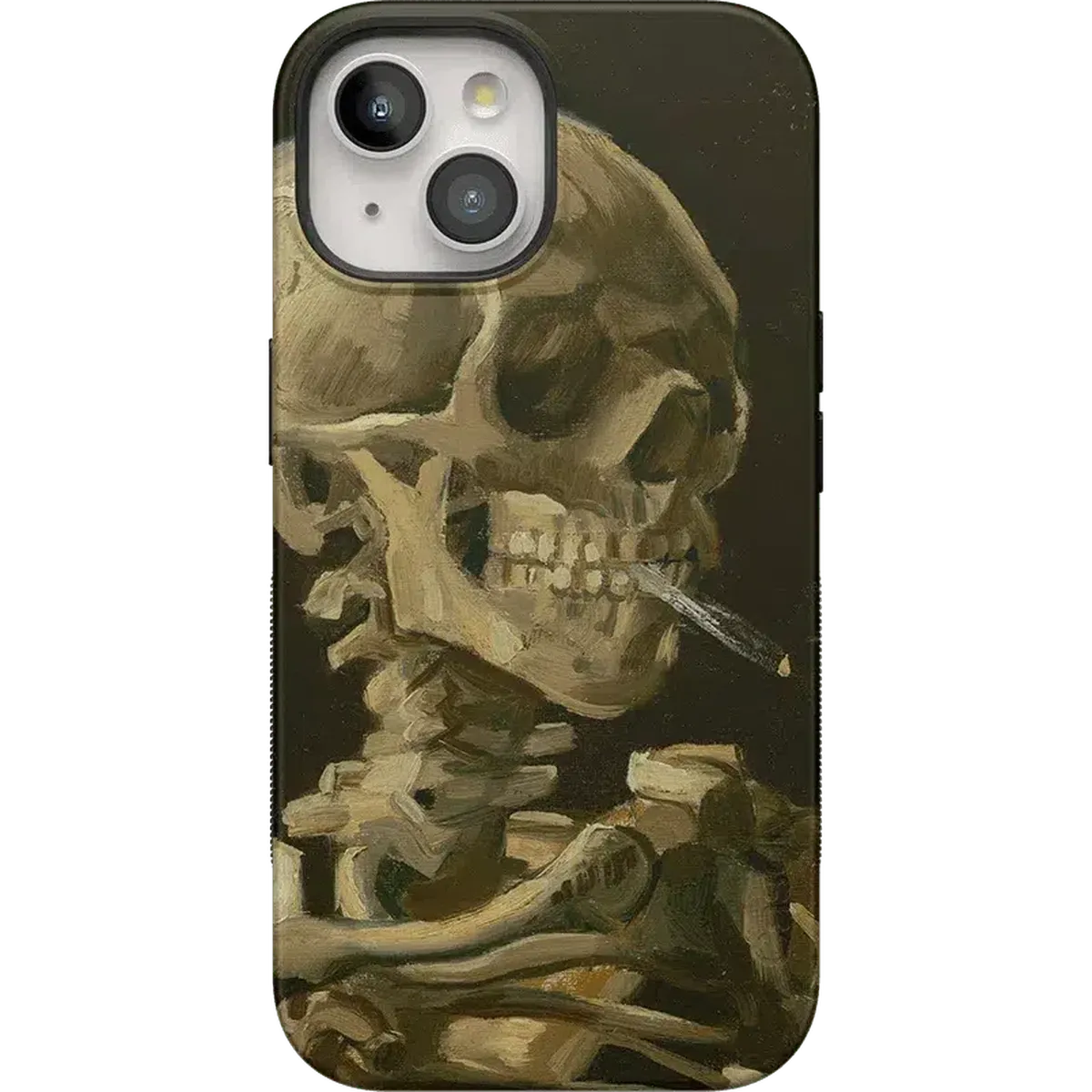Van Gogh | Head of a Skeleton with a Burning Cigarette Phone Case