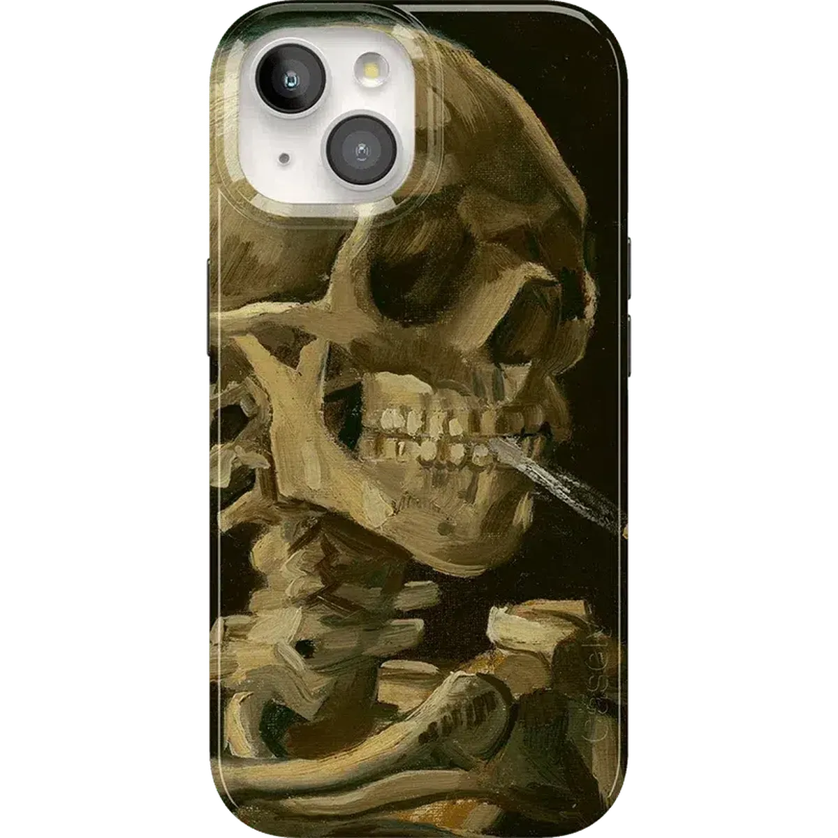 Van Gogh | Head of a Skeleton with a Burning Cigarette Phone Case