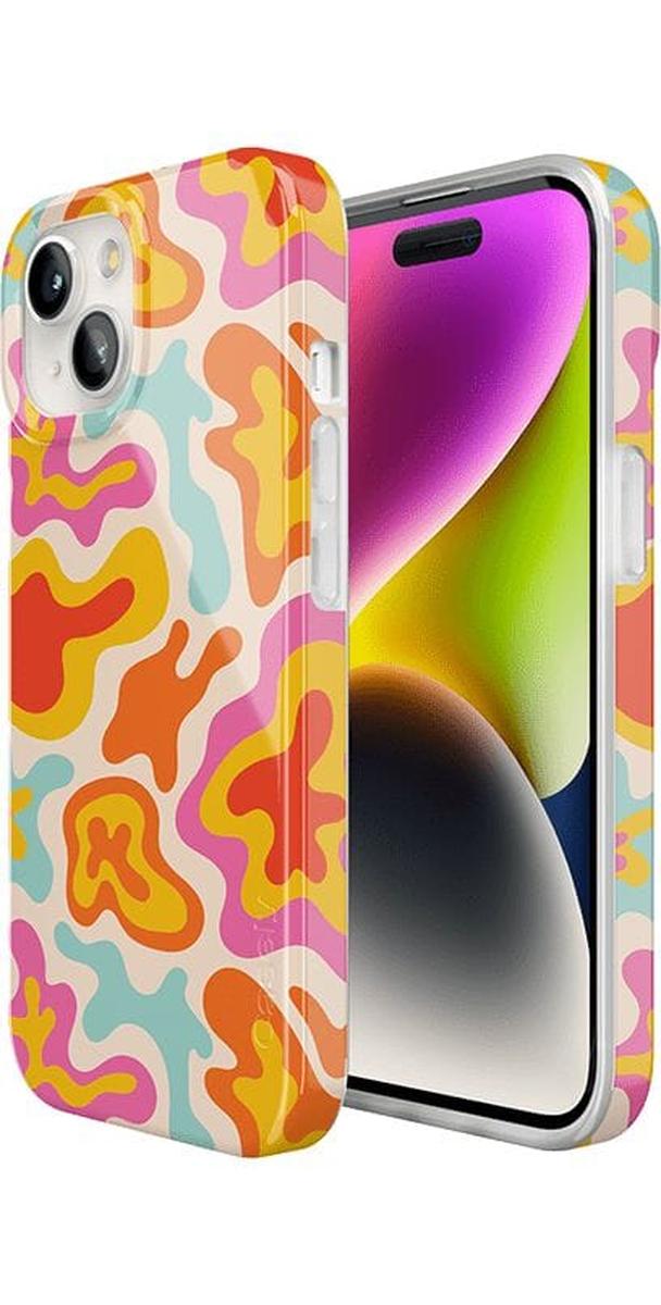 Tropical Color Splash | Abstract Retro Case
