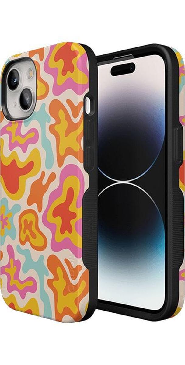 Tropical Color Splash | Abstract Retro Case