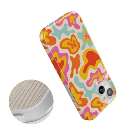 Tropical Color Splash | Abstract Retro Case