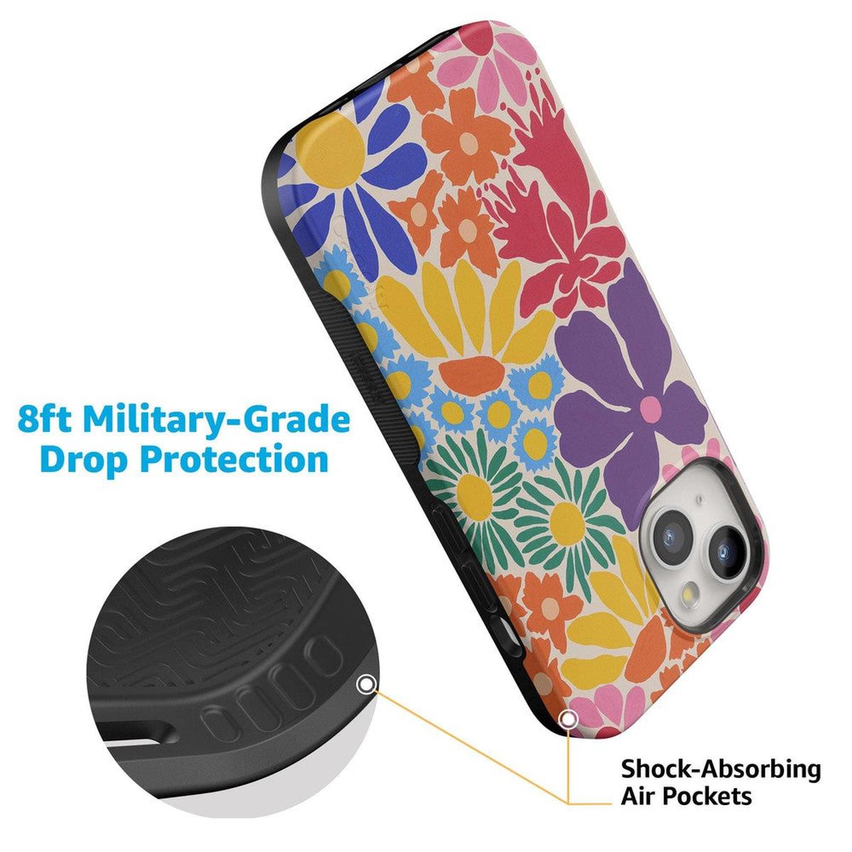 Flower Patch | Multi-Color Floral Case