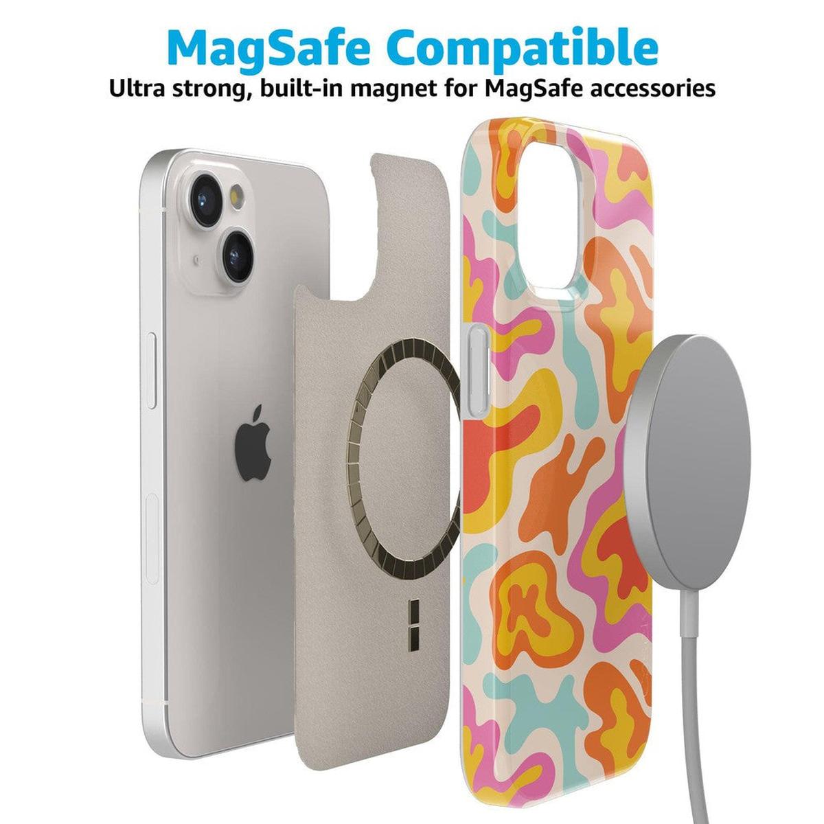 Tropical Color Splash | Abstract Retro Case